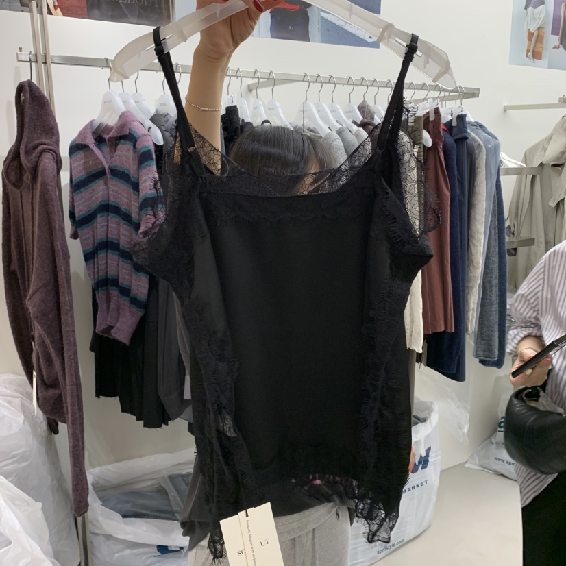 SOLD OUT東大門㊣代購女裝新品職業人氣休閑真品25秋冬吊帶背心SOLD OUT吊帶/背心