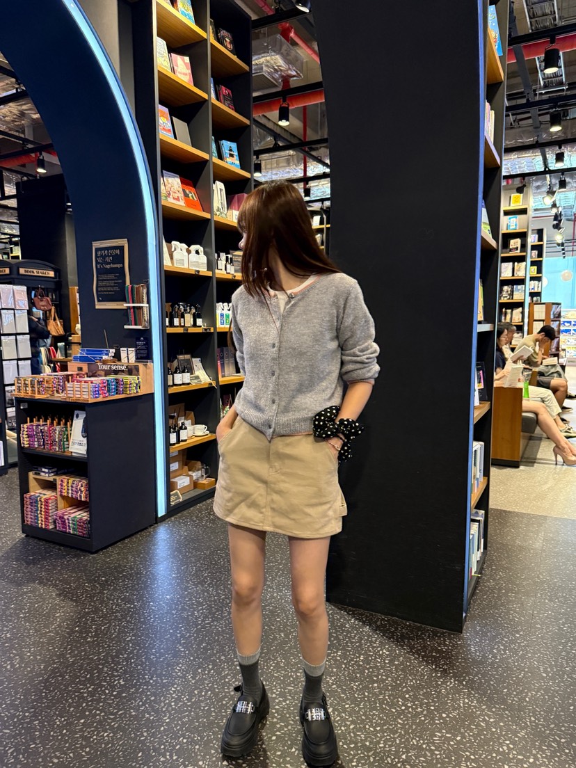 LUMIPLE東大門㊣直郵女士新品推薦25秋冬時尚休閑人氣真品裙褲LUMIPLE裙褲