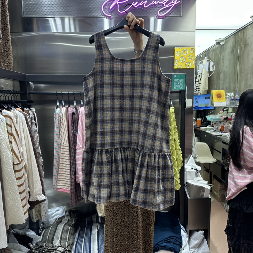 RUNWAY-런웨이東大門㊣直郵女士新品推薦25秋冬真品連衣裙RUNWAY連衣裙