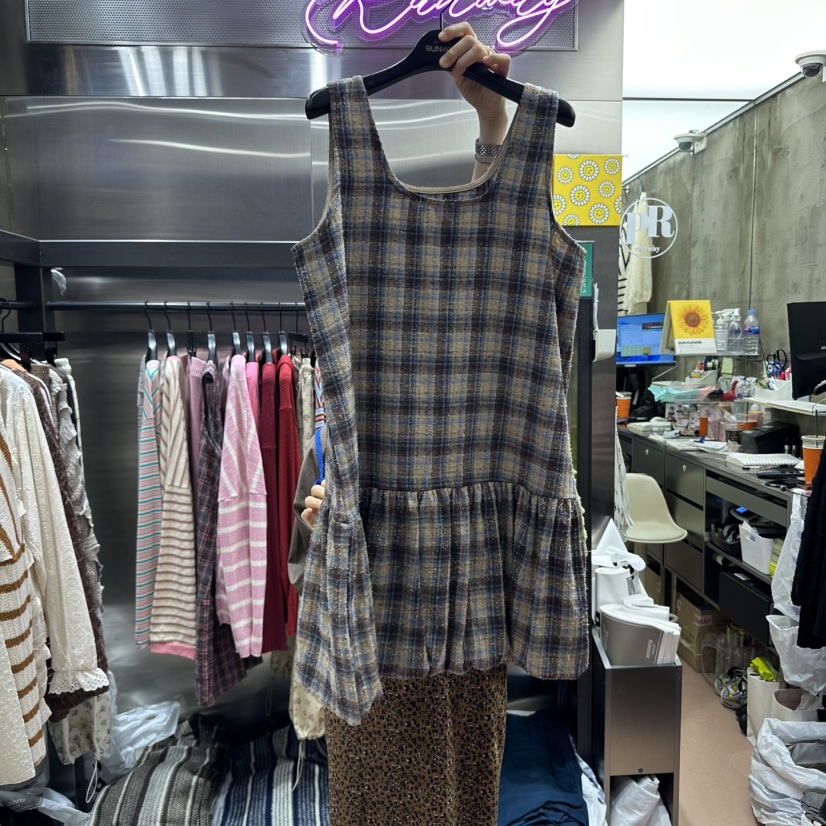 RUNWAY-런웨이東大門㊣直郵女士新品推薦25秋冬真品連衣裙RUNWAY連衣裙圖色2