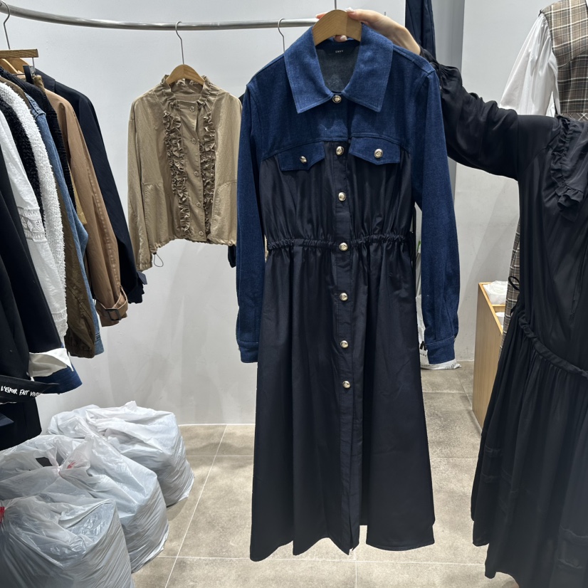 ENVY韓國代購㊣女士新品25秋冬職業時尚推薦休閑熱賣連衣裙ENVY連衣裙