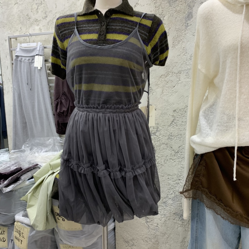 SOLD OUT東大門㊣直郵女士新款人氣休閑真品連衣裙不含內搭SOLD OUT連衣裙圖色3