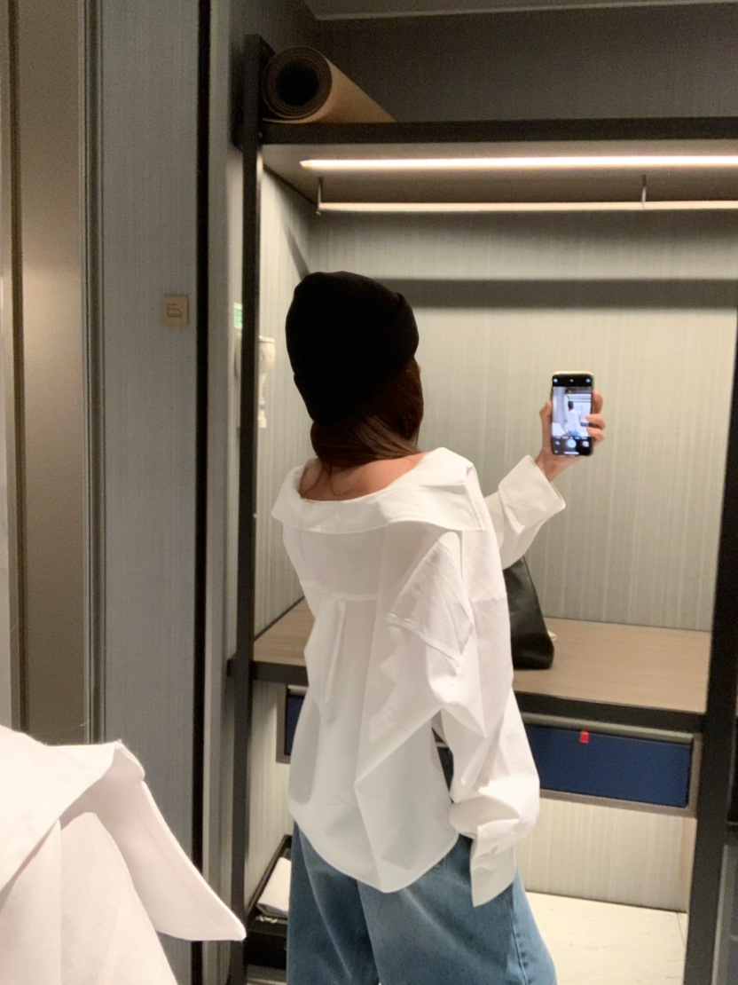 VIRKIN東大門㊣直郵女士新款熱賣真品人氣時尚襯衫蕾絲衫V領VIRKIN襯衫/蕾絲衫
