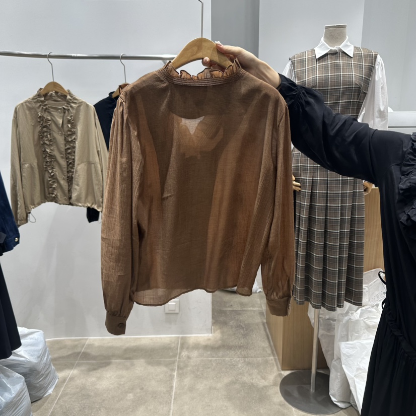 ENVY東大門㊣實拍女裝新品休閑真品熱賣人氣推薦襯衫蕾絲衫ENVY襯衫/蕾絲衫