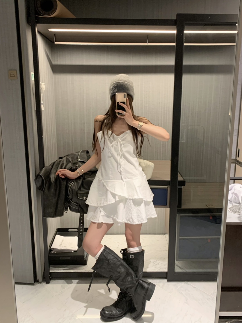 VIRKIN韓國代購㊣女士新款人氣推薦熱賣真品25秋冬時尚連衣裙VIRKIN連衣裙圖色1