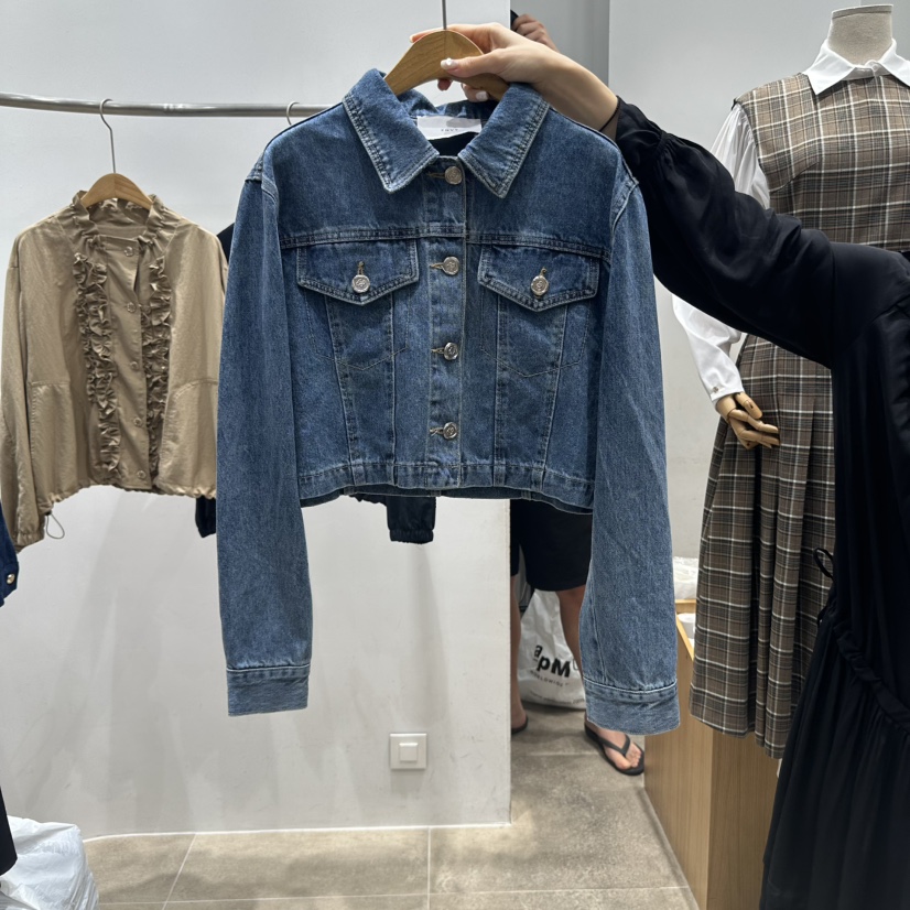 ENVY東大門㊣代購女士新品推薦真品人氣25秋冬休閑時尚夾克ENVY夾克圖色1