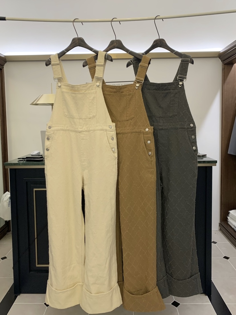 VIRKIN東大門㊣代購女裝新款時尚真品熱賣職業推薦25秋冬背帶褲VIRKIN背帶褲