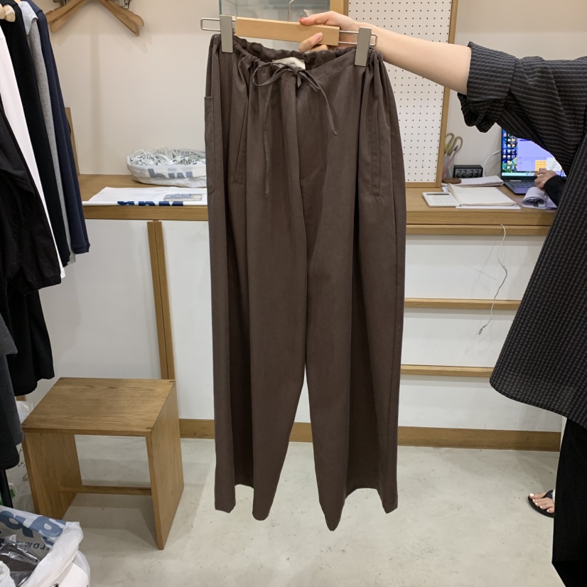 ARCHITEKT東大門㊣代購女士新款真品熱賣25秋冬時尚職業休閑褲ARCHITEKT休閑褲圖色1