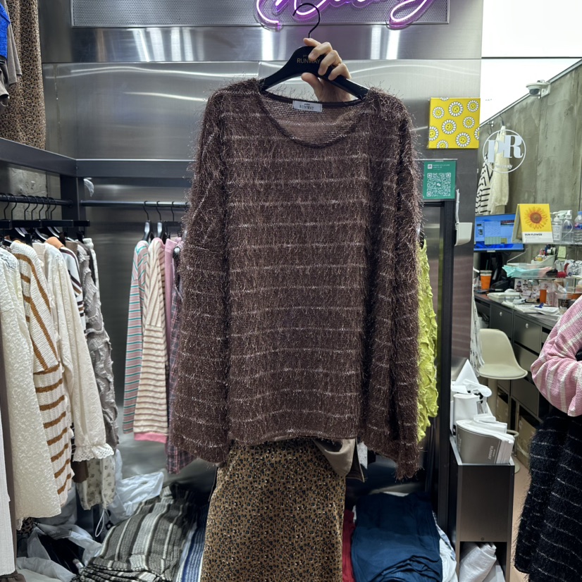 RUNWAY-런웨이韓國代購㊣女裝新款推薦休閑25秋冬時尚針織衫RUNWAY針織衫圖色3