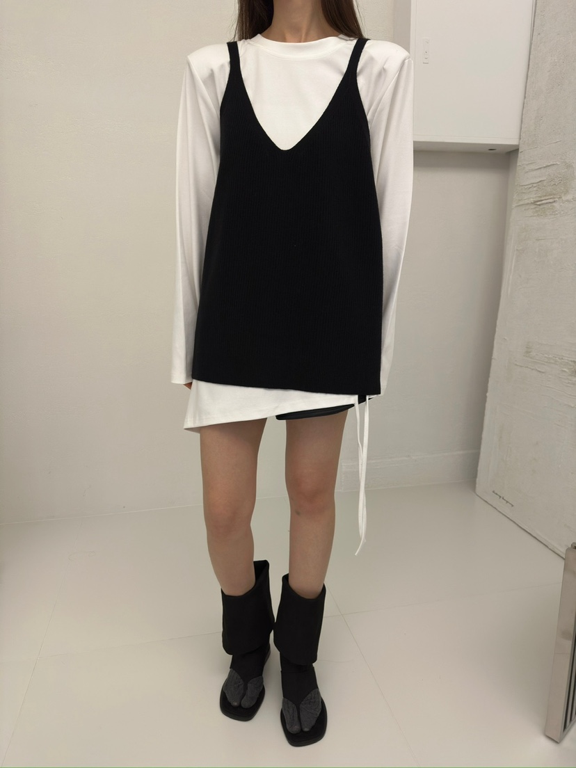 JUNI東大門㊣代購女士新款25秋冬休閑熱賣吊帶背心不含內搭my juni吊帶/背心