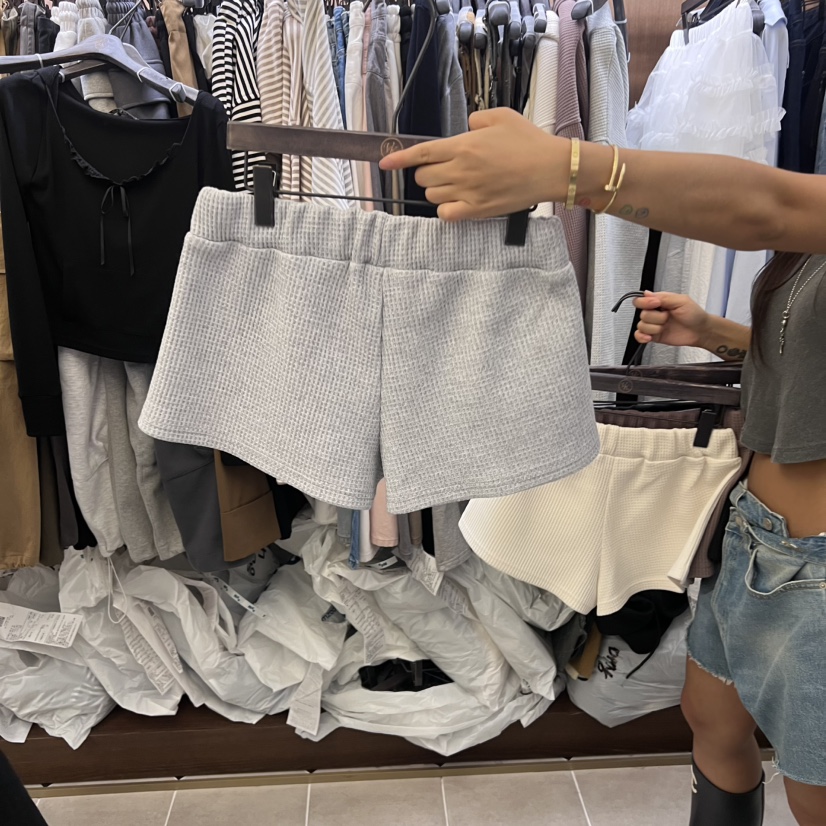 VIRKIN韓國代購㊣女裝新品真品人氣職業休閑推薦熱賣時尚短褲VIRKIN短褲圖色1