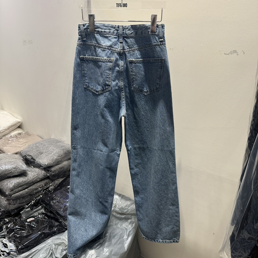 OUTFIT東大門㊣直郵女士新款熱賣休閑時尚推薦人氣職業牛仔褲OUTFIT牛仔褲