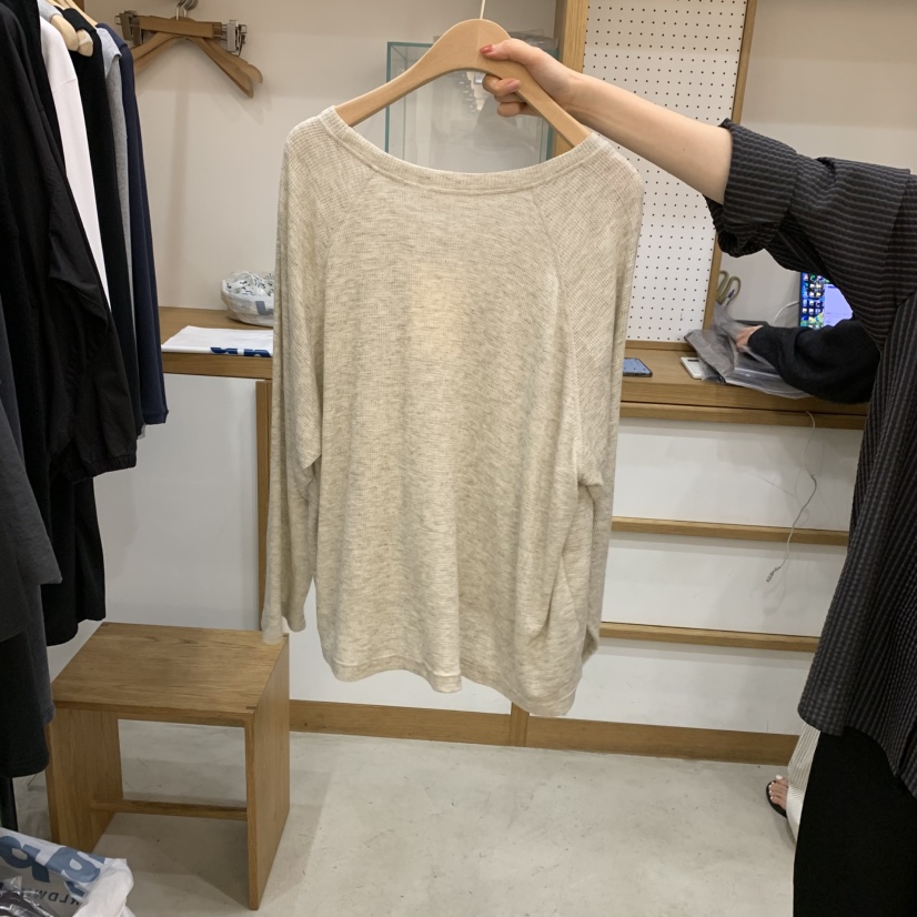 ARCHITEKT東大門㊣實拍女裝新品推薦人氣職業休閑熱賣長袖T恤ARCHITEKT長袖T恤