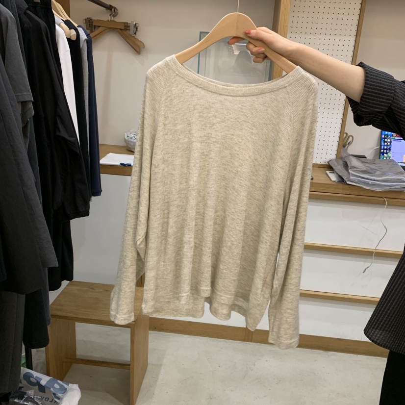 ARCHITEKT東大門㊣實拍女裝新品推薦人氣職業休閑熱賣長袖T恤ARCHITEKT長袖T恤