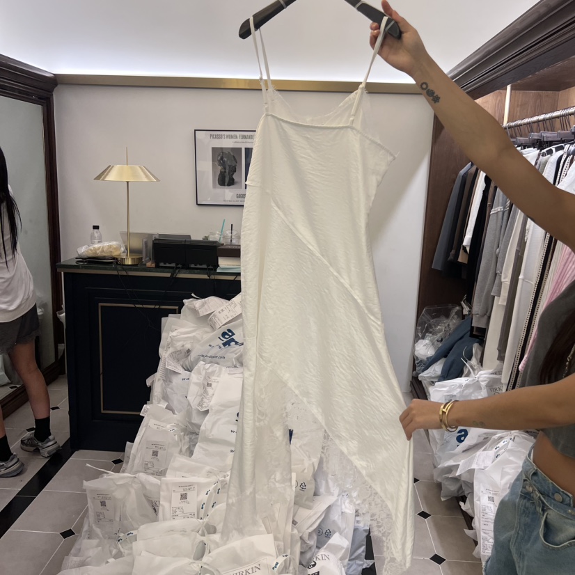 VIRKIN東大門㊣代購女士新品真品休閑熱賣時尚25秋冬連衣裙VIRKIN連衣裙