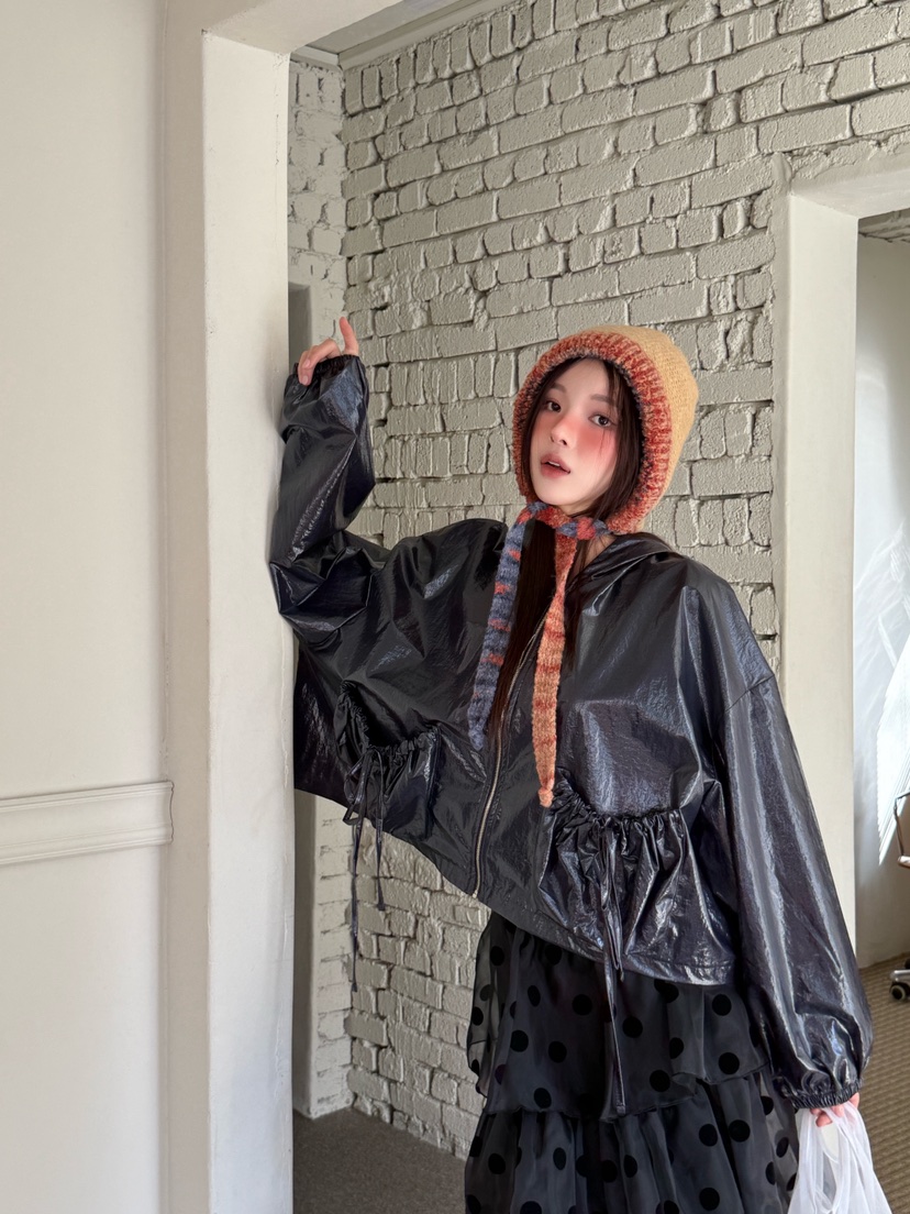 MAISONDEGLORY東大門㊣實拍女士新款25秋冬真品休閑人氣夾克MAISON DE GLORY夾克