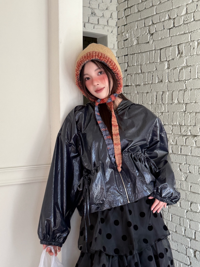 MAISONDEGLORY東大門㊣實拍女士新款25秋冬真品休閑人氣夾克MAISON DE GLORY夾克圖色1