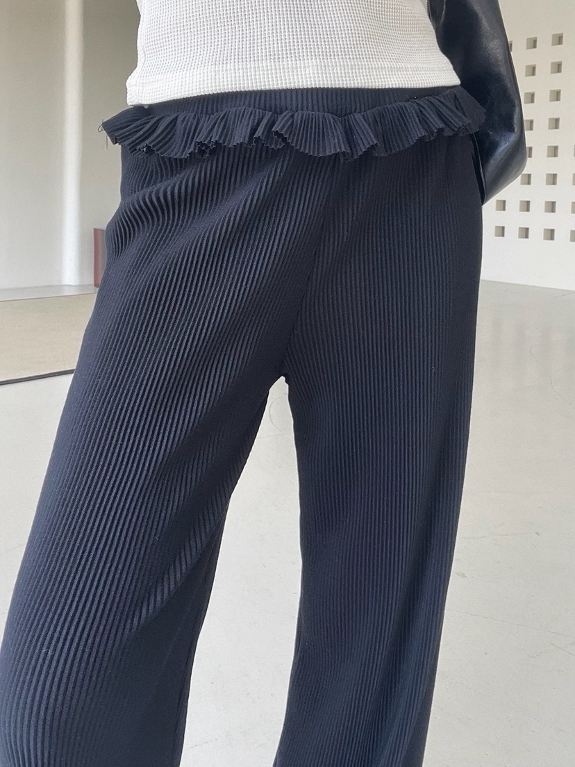 REIZ東大門㊣代購女士新品時尚推薦熱賣人氣休閑25秋冬休閑褲REIZ休閑褲