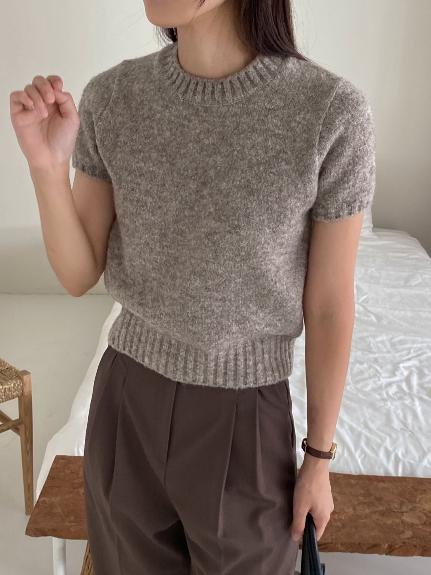 BLACK NOTE韓國代購㊣女裝新款熱賣25秋冬休閑職業時尚針織衫BLACK NOTE針織衫
