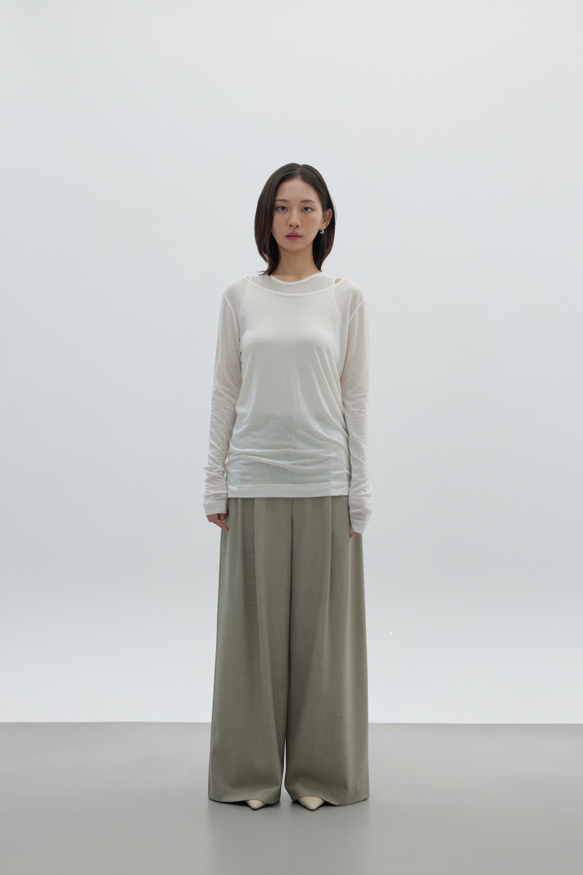 LE-PPL東大門㊣直郵女裝新款時尚職業人氣推薦真品長袖T恤LE-PPL長袖T恤圖色1