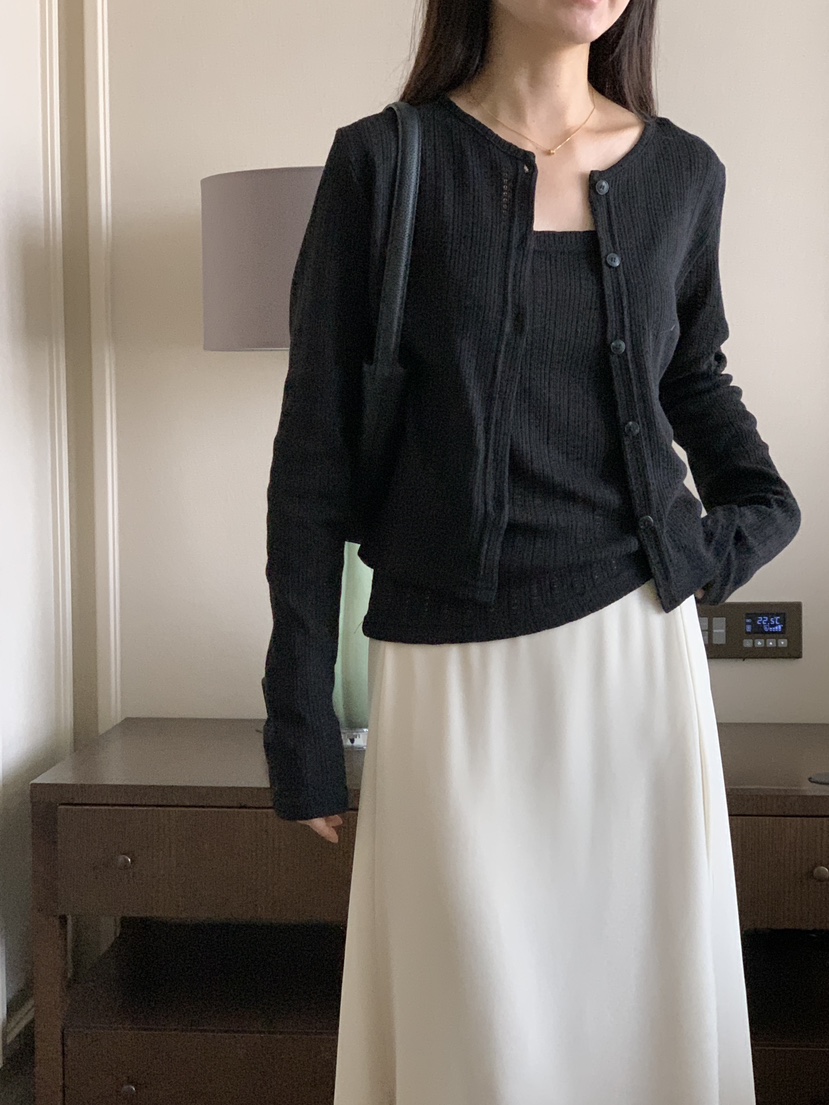FRILL-T東大門㊣實拍女士新品職業推薦熱賣套裝羊毛衫套裝FRILL-T套裝