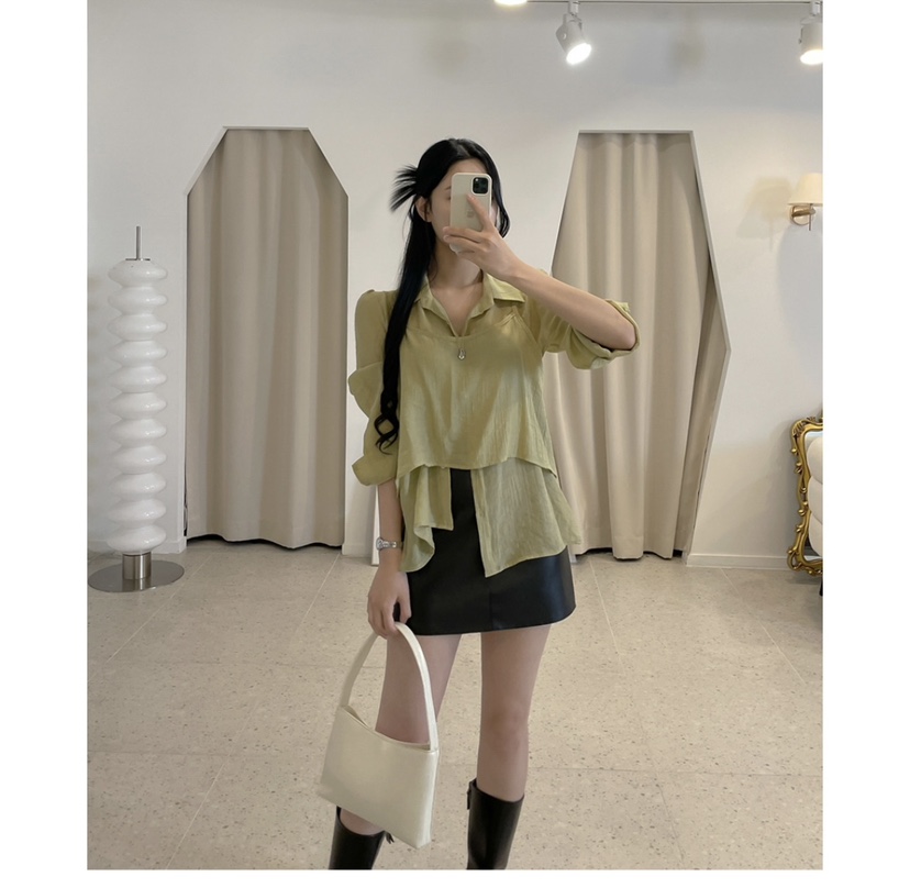 FRILL-T東大門㊣直郵女裝新品推薦時尚真品休閑人氣套裝套裝FRILL-T套裝