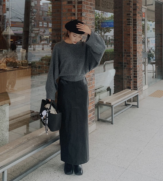 BLACK NOTE東大門㊣直郵女裝新款時尚推薦休閑真品25秋冬針織衫BLACK NOTE針織衫