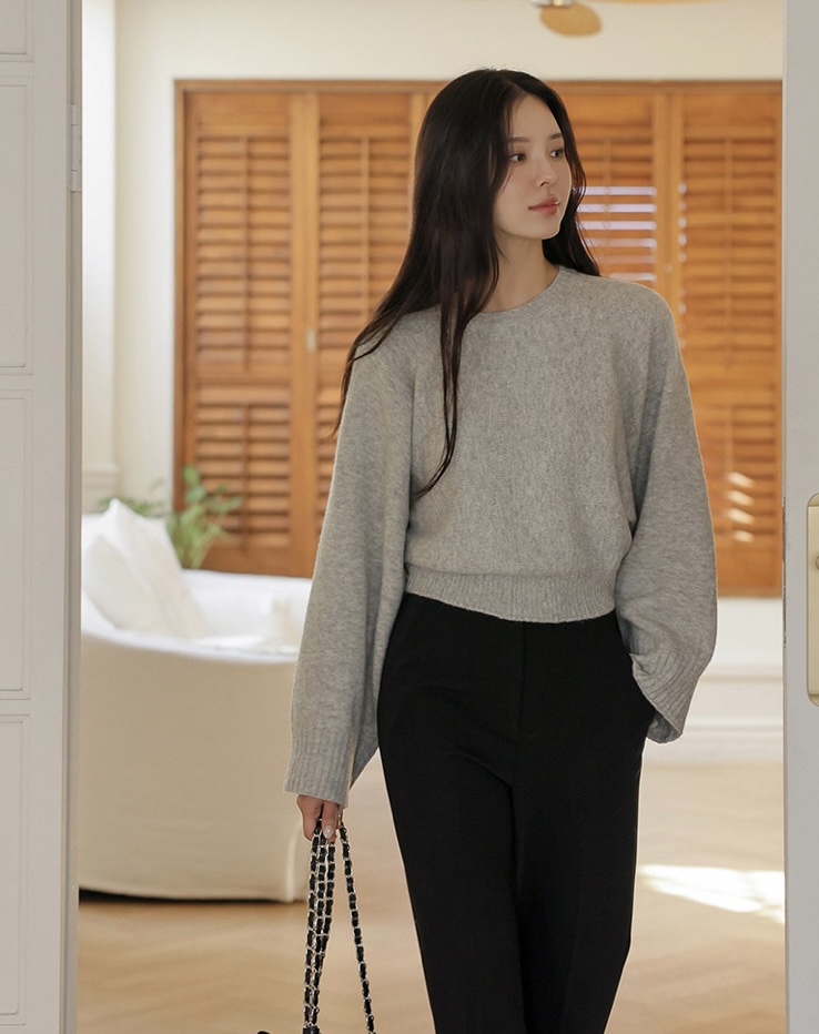 BLACK NOTE東大門㊣直郵女裝新款時尚推薦休閑真品25秋冬針織衫BLACK NOTE針織衫