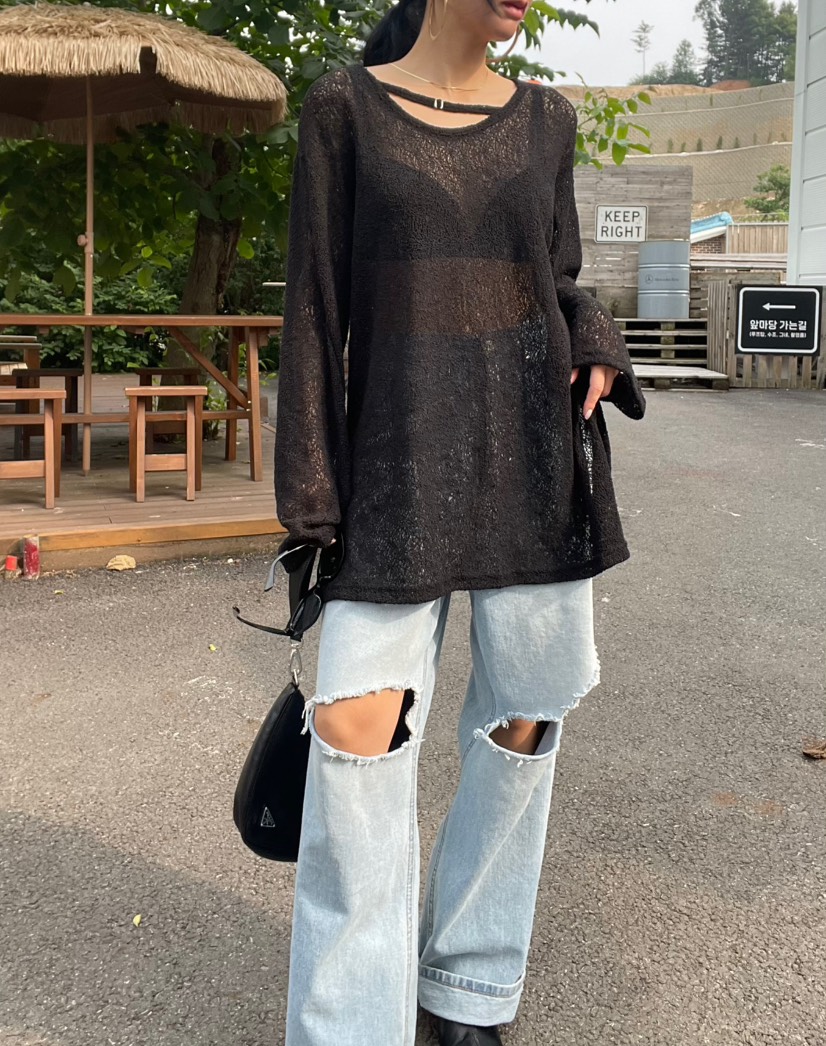 REIZ東大門㊣代購女裝新品人氣休閑25秋冬推薦真品時尚針織衫REIZ針織衫