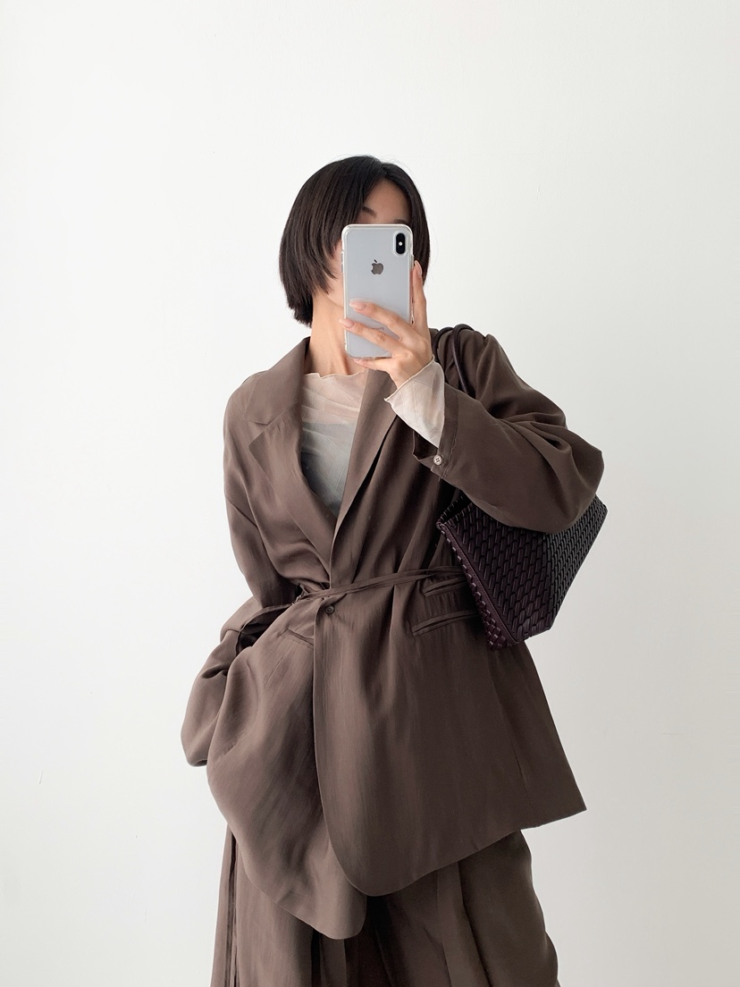 REIZ東大門㊣實拍女裝新品真品25秋冬休閑人氣時尚長袖T恤透視REIZ長袖T恤