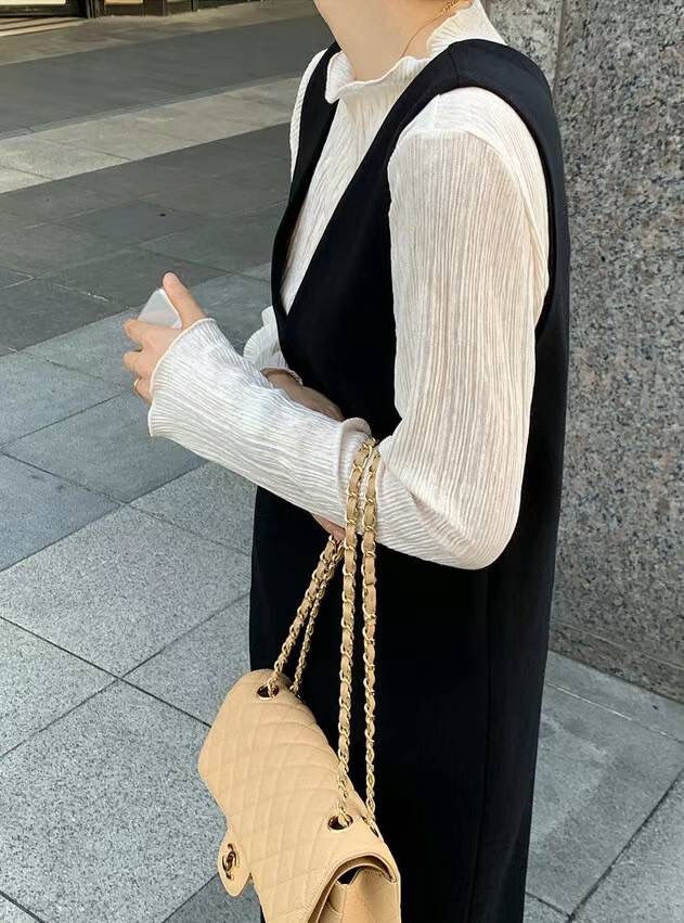 FRILL-T東大門㊣代購女裝新品時尚25秋冬人氣真品休閑長袖T恤FRILL-T長袖T恤