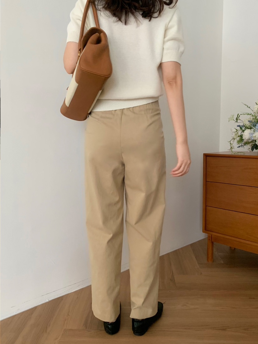 FRILL-T東大門㊣直郵女裝新品時尚人氣真品職業休閑休閑褲FRILL-T休閑褲