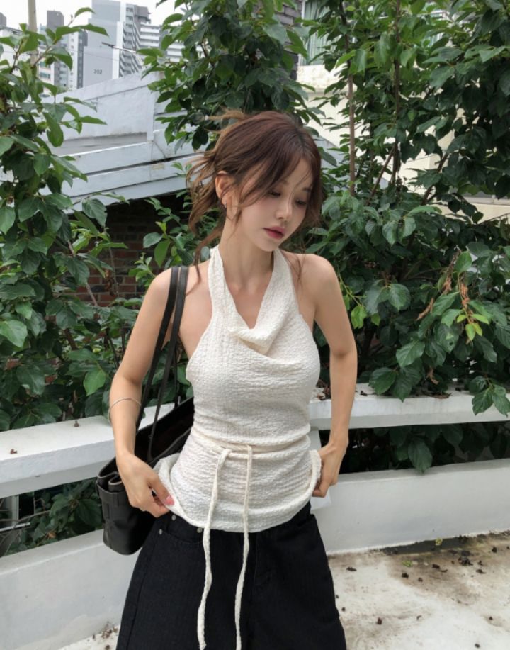 LIVE FOREVER東大門㊣代購女裝新品25秋冬時尚人氣吊帶背心LIVE FOR_EVER吊帶/背心