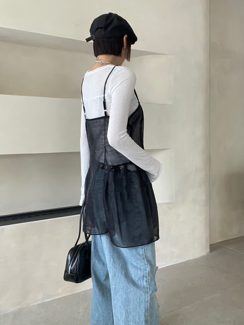 REIZ東大門㊣直郵女裝新品職業25秋冬時尚人氣熱賣吊帶背心REIZ吊帶/背心