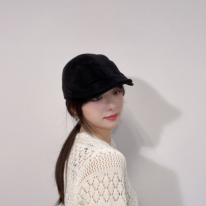 LOVELY HAT韓國直郵㊣女裝新品熱賣推薦真品25秋冬休閑帽子LOVELY HAT帽子圖色1