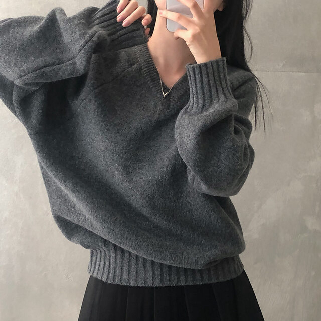BLACK NOTE東大門㊣直郵女裝新款時尚熱賣推薦職業休閑針織衫BLACK NOTE針織衫
