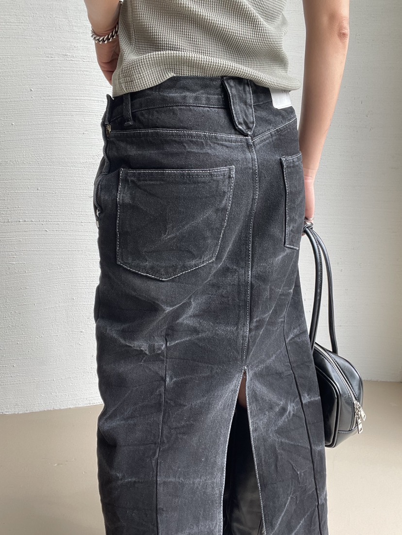 REIZ韓國代購㊣女裝新品時尚真品人氣熱賣休閑25秋冬推薦長裙REIZ長裙