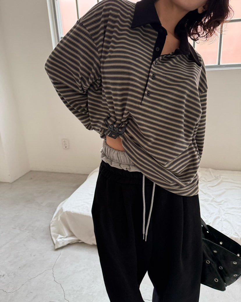 AWESOMESAUCE東大門㊣直郵女士新品時尚25秋冬休閑職業長袖T恤AWESOME SAUCE長袖T恤