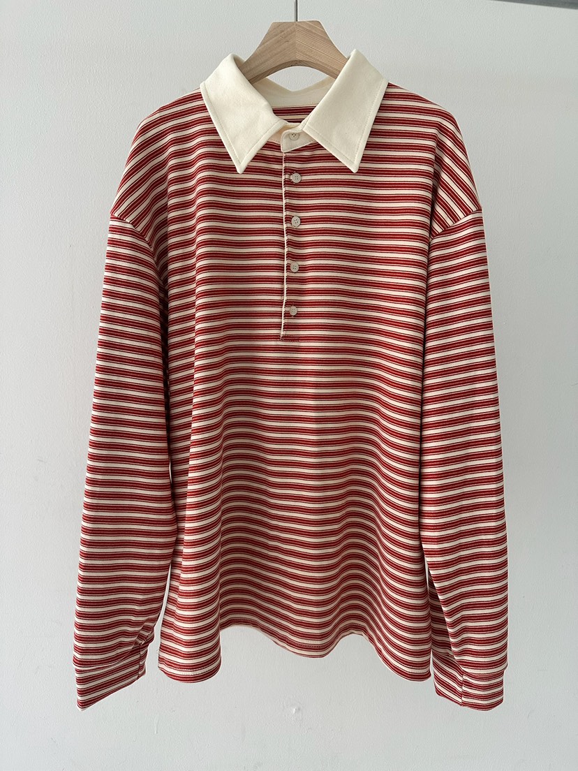 AWESOMESAUCE東大門㊣直郵女士新品時尚25秋冬休閑職業長袖T恤AWESOME SAUCE長袖T恤圖色1