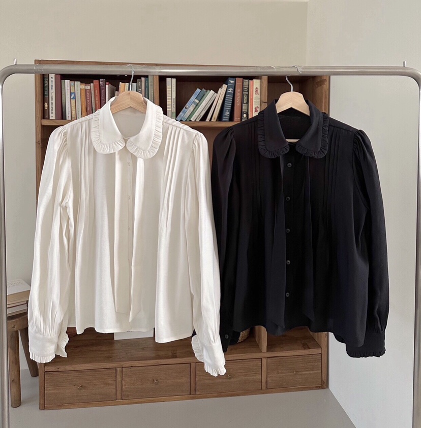 FORMSTUDIO東大門㊣代購女士新款25秋冬職業襯衫蕾絲衫SaleFORMSTUDIO襯衫/蕾絲衫