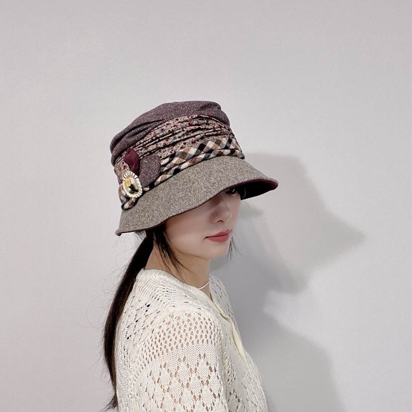LOVELY HAT韓國直郵㊣女裝新品職業真品推薦休閑時尚25秋冬帽子LOVELY HAT帽子