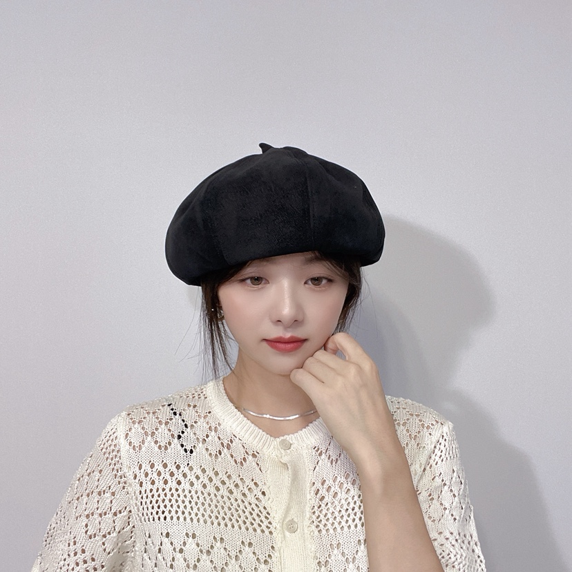LOVELY HAT韓國直郵㊣女裝新款休閑熱賣真品時尚25秋冬帽子LOVELY HAT帽子圖色2