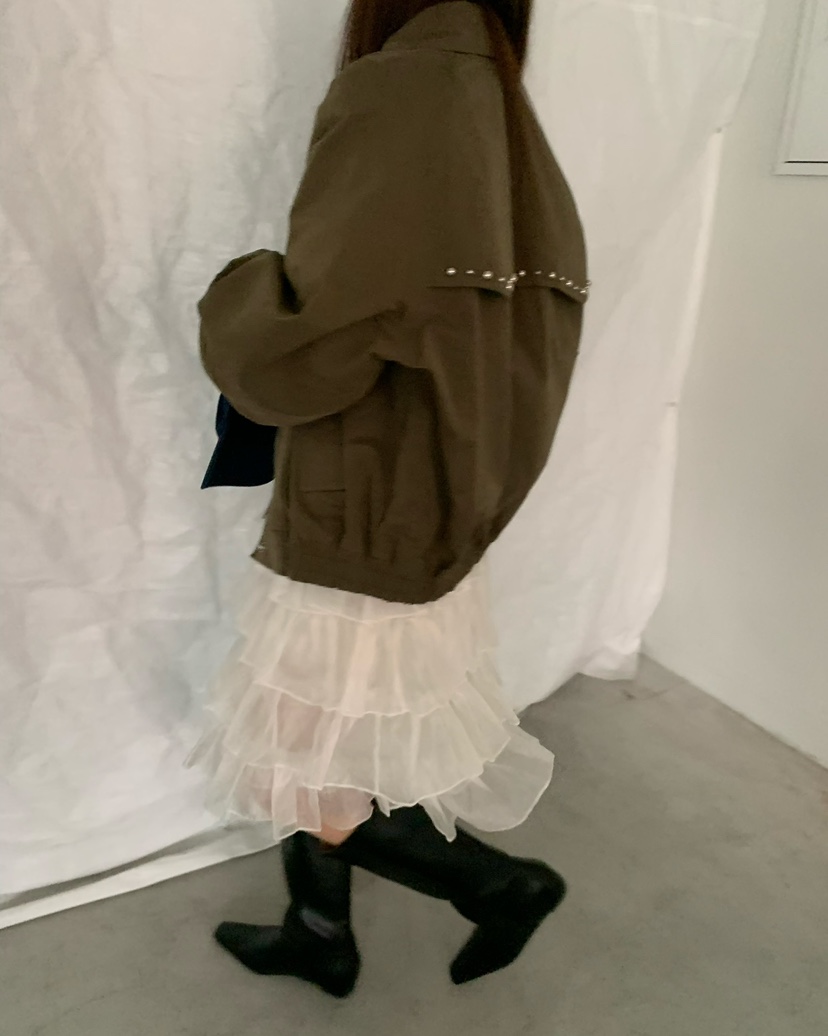 AWESOMESAUCE東大門㊣代購女士新款熱賣推薦25秋冬真品夾克AWESOME SAUCE夾克