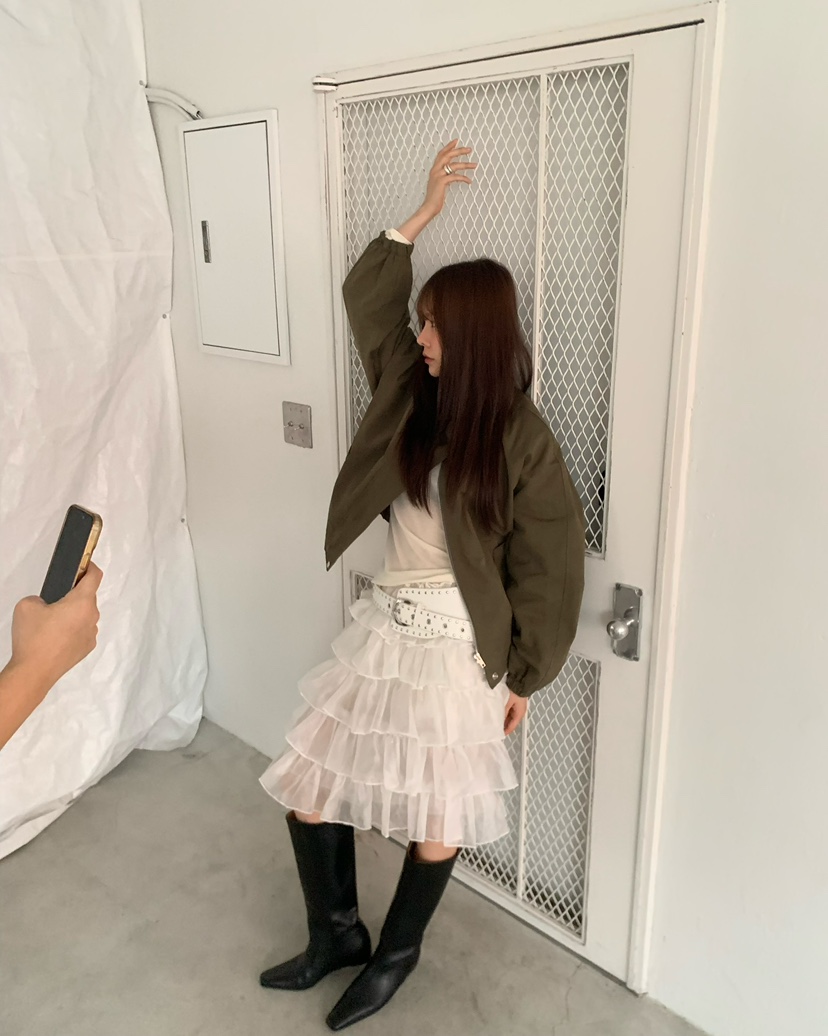 AWESOMESAUCE東大門㊣代購女士新款熱賣推薦25秋冬真品夾克AWESOME SAUCE夾克