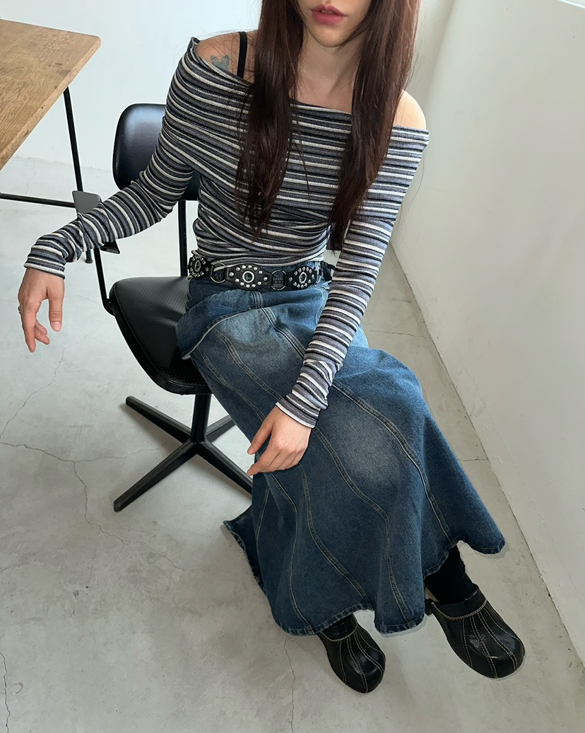 AWESOMESAUCE韓國代購㊣女士新款休閑人氣25秋冬推薦長袖T恤AWESOME SAUCE長袖T恤