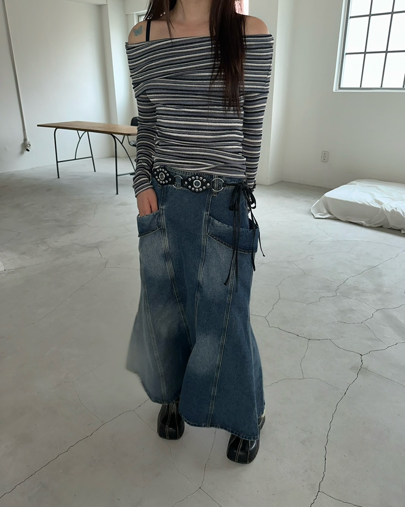AWESOMESAUCE東大門㊣代購女士新品真品時尚人氣職業熱賣長裙AWESOME SAUCE長裙