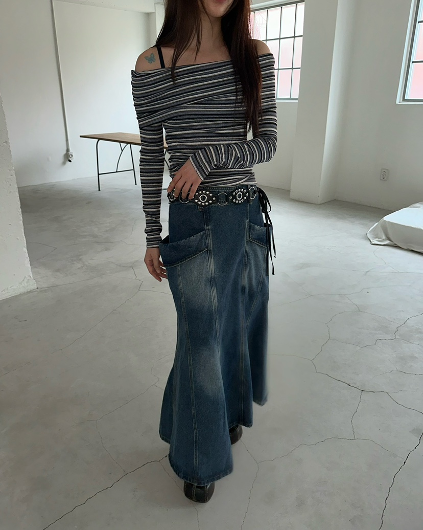 AWESOMESAUCE東大門㊣代購女士新品真品時尚人氣職業熱賣長裙AWESOME SAUCE長裙