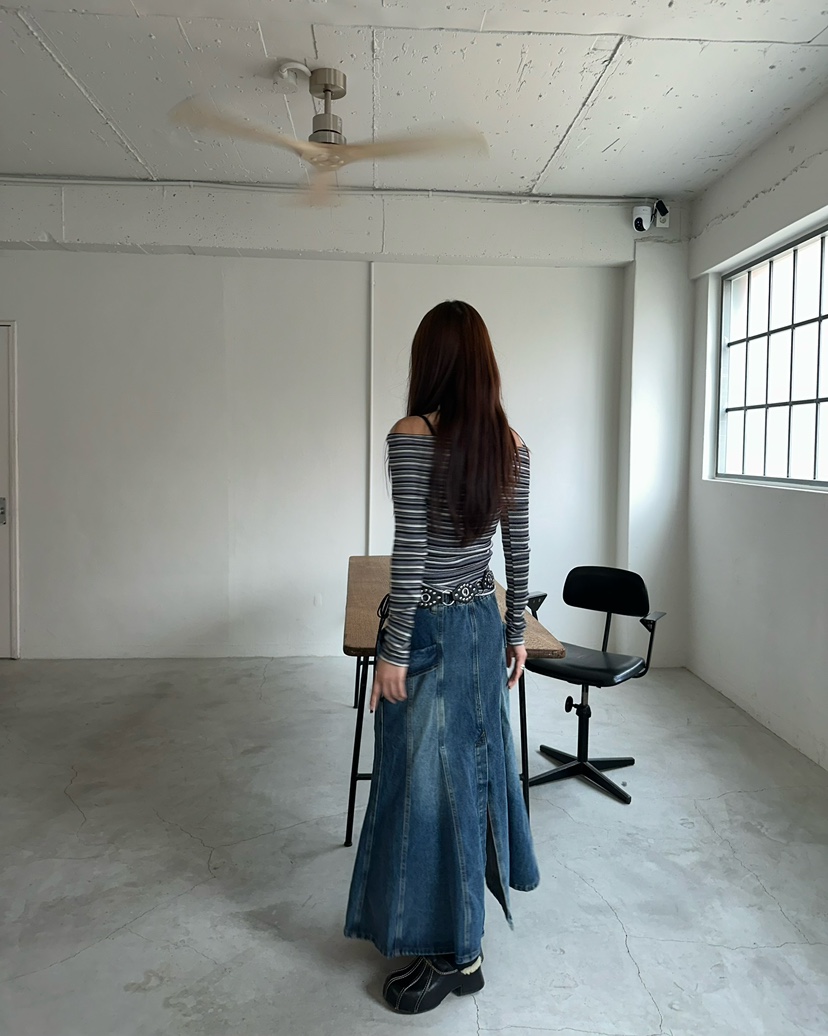 AWESOMESAUCE東大門㊣代購女士新品真品時尚人氣職業熱賣長裙AWESOME SAUCE長裙