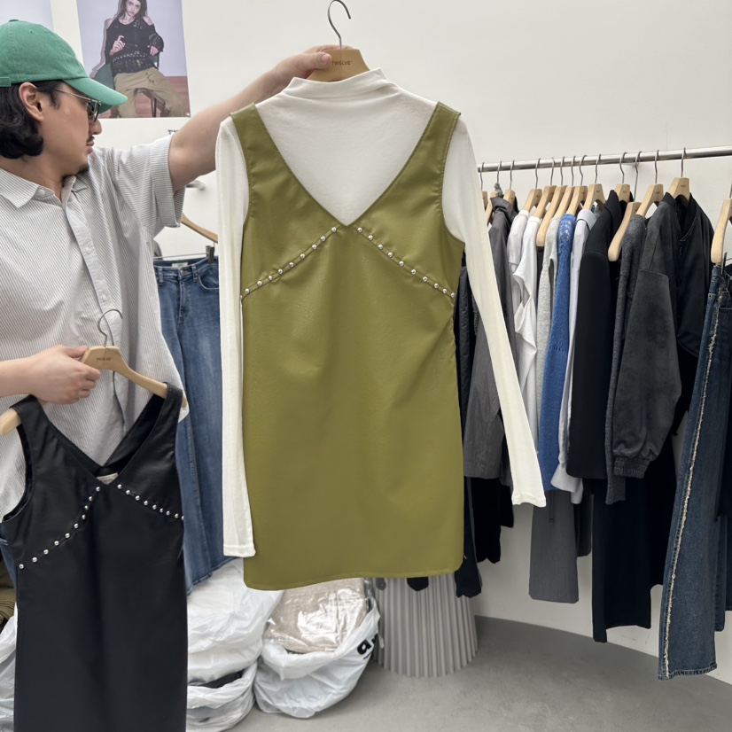 TWELVE東大門㊣實拍女士新品時尚真品推薦人氣連衣裙不含內搭TWELVE連衣裙圖色1