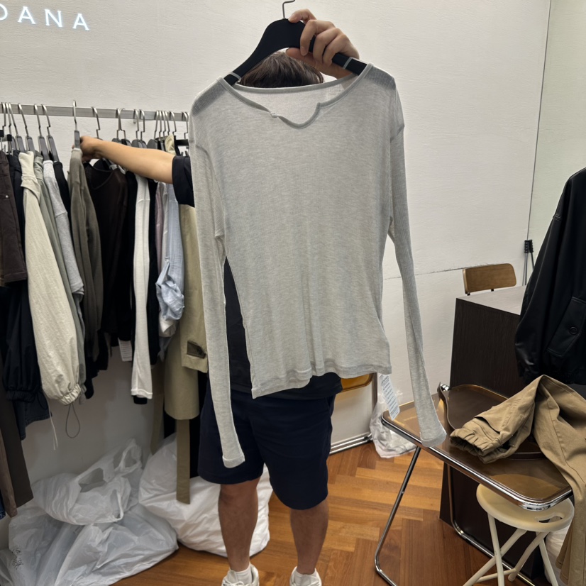 MOANA東大門㊣實拍女士新品職業休閑時尚熱賣推薦人氣長袖T恤MOANA長袖T恤圖色6